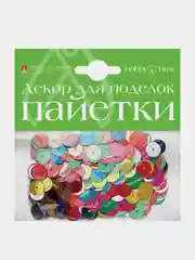 Красный декор для подекол круглый