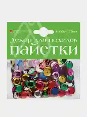 Желтый декор для подекол круглый