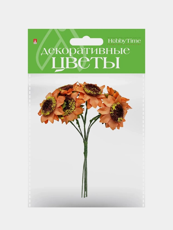 Декоративные цветы, в связке