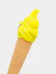 Желтый ручка "Мороженое"