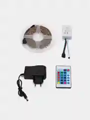 Светодиодная лента с пультом RGB, 16 цветов, 5 метров