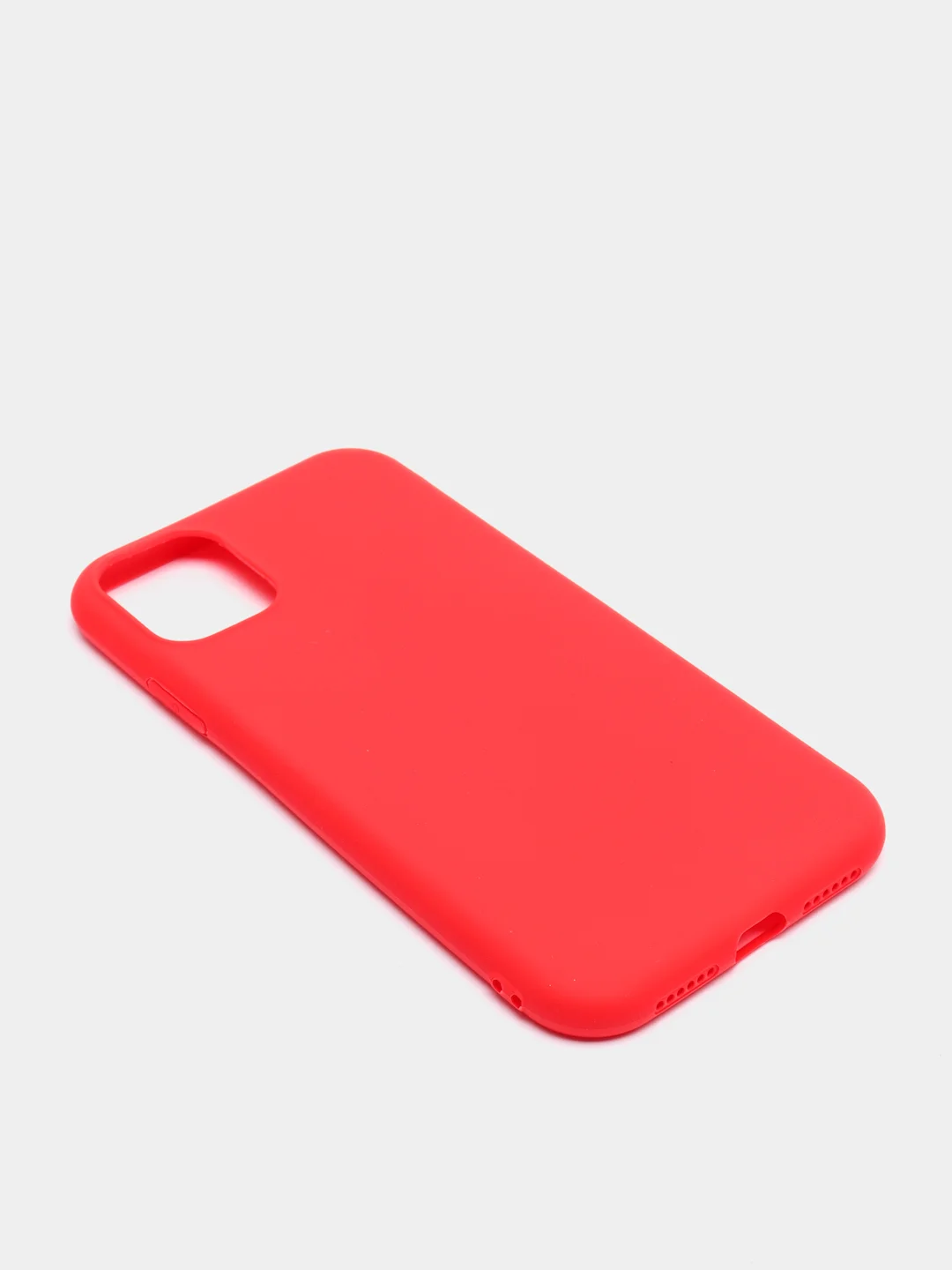 Красный чехол для IPhone 7, 8, XR, 11, 12, 13, Pro, Max, Mini, чехол на айфон силиконовый