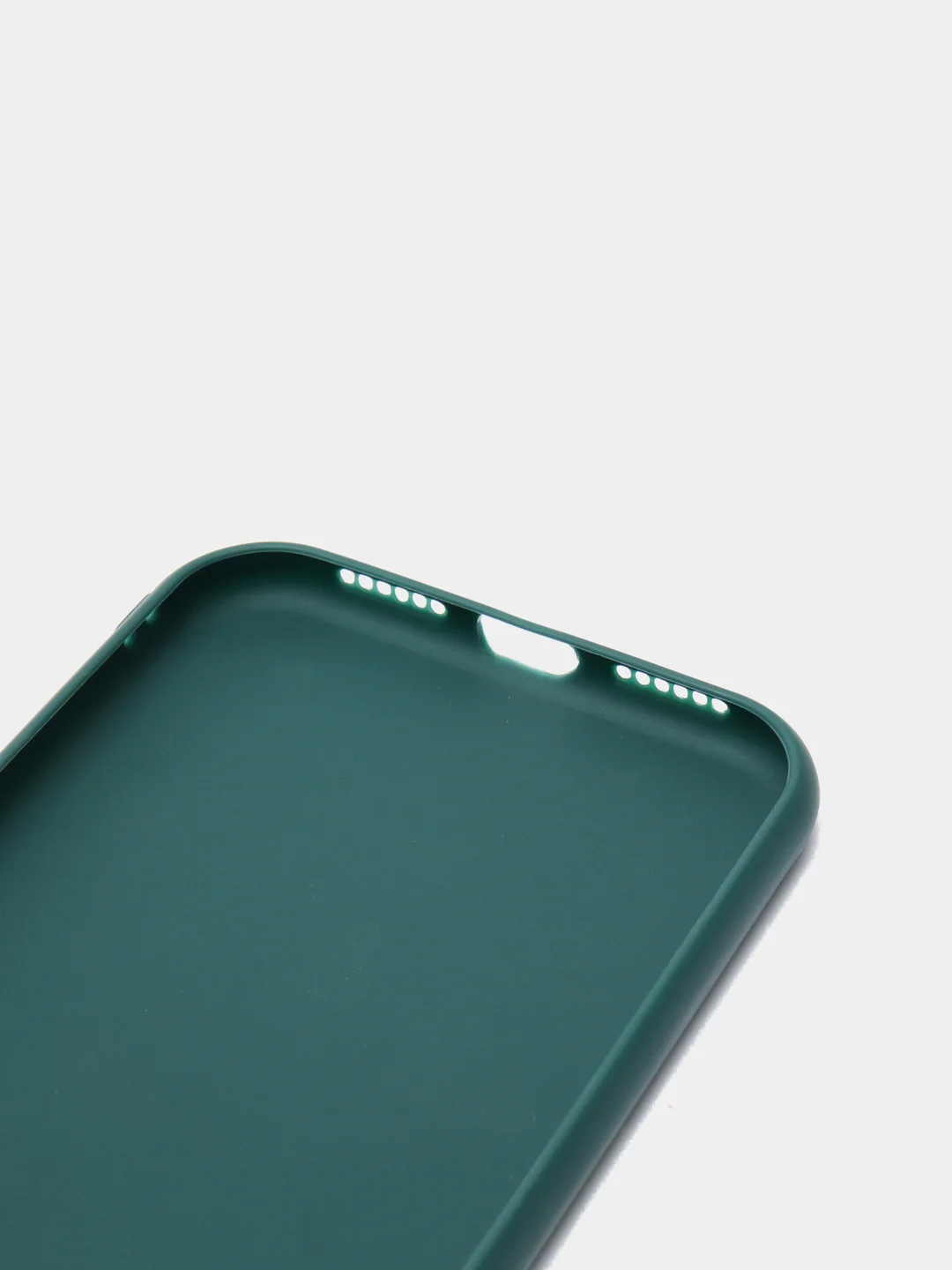 Тёмно-зелёный чехол для IPhone 7, 8, XR, 11, 12, 13, Pro, Max, Mini, чехол на айфон силиконовый