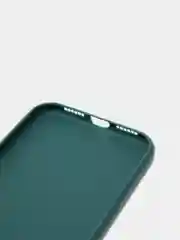 Тёмно-зелёный чехол для IPhone 7, 8, XR, 11, 12, 13, Pro, Max, Mini, чехол на айфон силиконовый