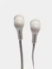 Серый наушники с микрофоном вакуумные L-38