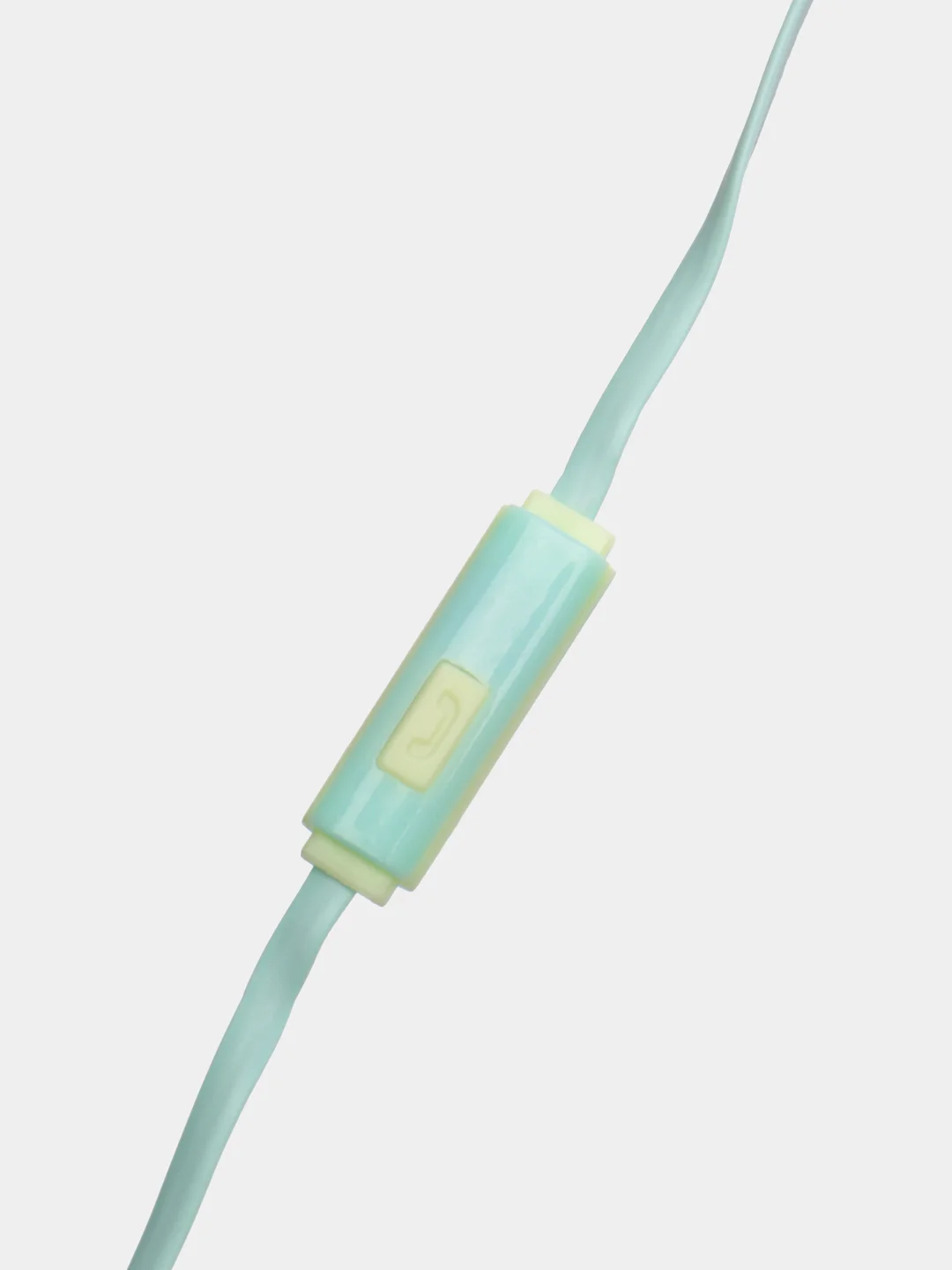 Бирюзовый наушники вакуумные с микрофоном EE-25