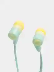 Бирюзовый наушники вакуумные с микрофоном EE-25