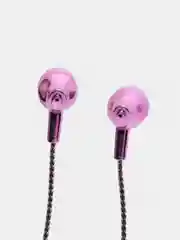 Фиолетовый наушники с микрофоном вакуумные L-23