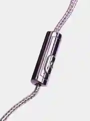 Фиолетовый наушники с микрофоном вакуумные L-23