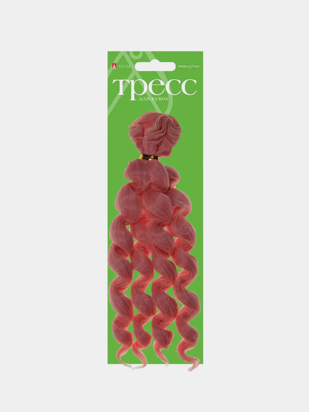 Коралловый меланж тресс для кукол искуственные волосы 15см