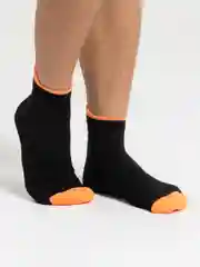 Оранжевый носки мужские спортивные с сеткой, 2 штуки, 3 цвета