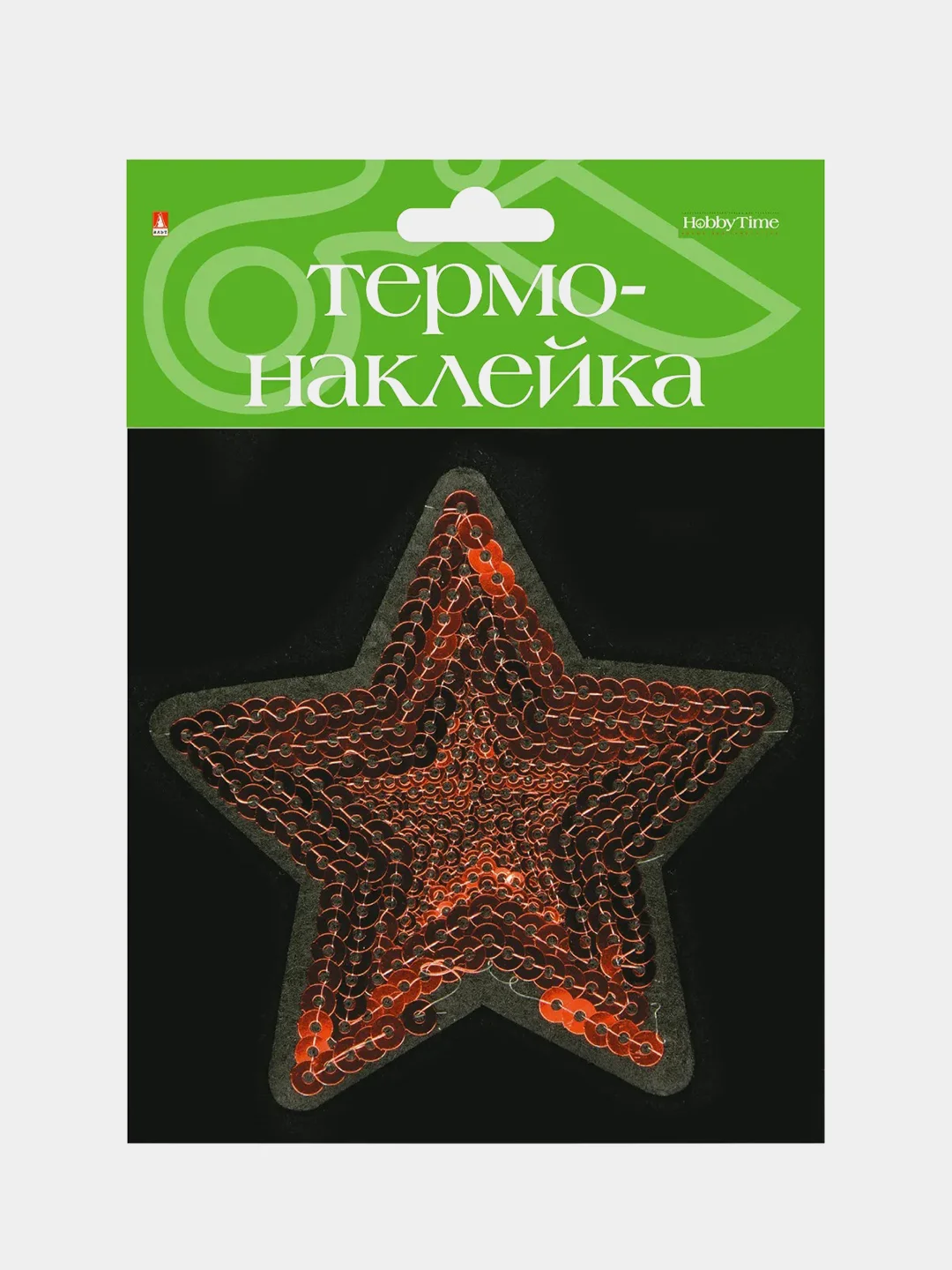 Коричневый термонаклейка 2