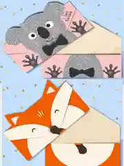 Оранжевый конверт для денег