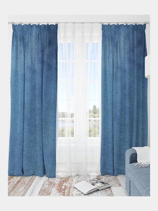 Шторы Homey блэкаут, 150 х 270 см, 2 полотна