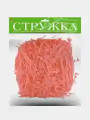 Розовый наполнитель бумажный гофрированный, 50 гр