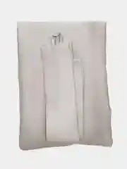 Слоновая кость шторы Homey блэкаут, 150 х 270 см, 2 полотна