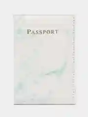 Бирюзовый обложка на паспорт