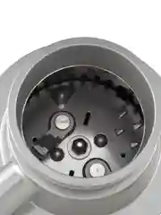 Серебряный измельчитель пищевых отходов, модель HARPER HWD-600D01