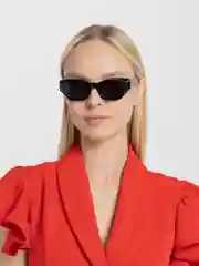 Черный женские солнцезащитные очки с UF-защитой, унисекс
