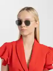 Черный солнцезащитные очки с UF-защитой, унисекс