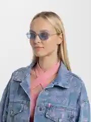 Ледяной квадратные солнцезащитные очки