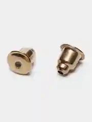 Белый серьги-гвоздики