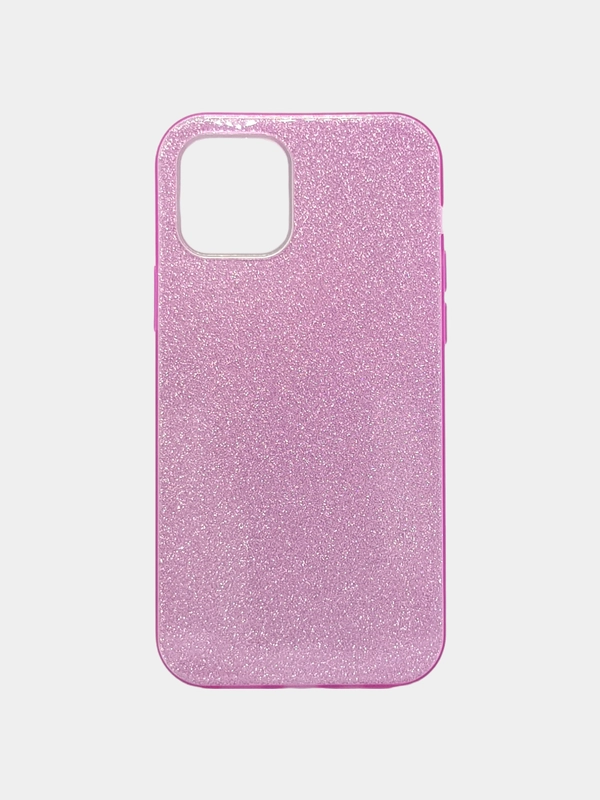 Чехол блестящий, накладка c блестками iPhone 12