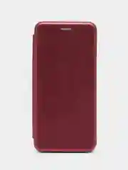 Багровый чехол-книжка для Samsung Galaxy A13 4G (Самсунг Галакси А13)