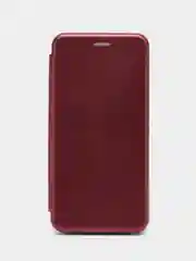 Багровый чехол-книжка для Samsung Galaxy A23 4G (Самсунг Галакси А23 4G)