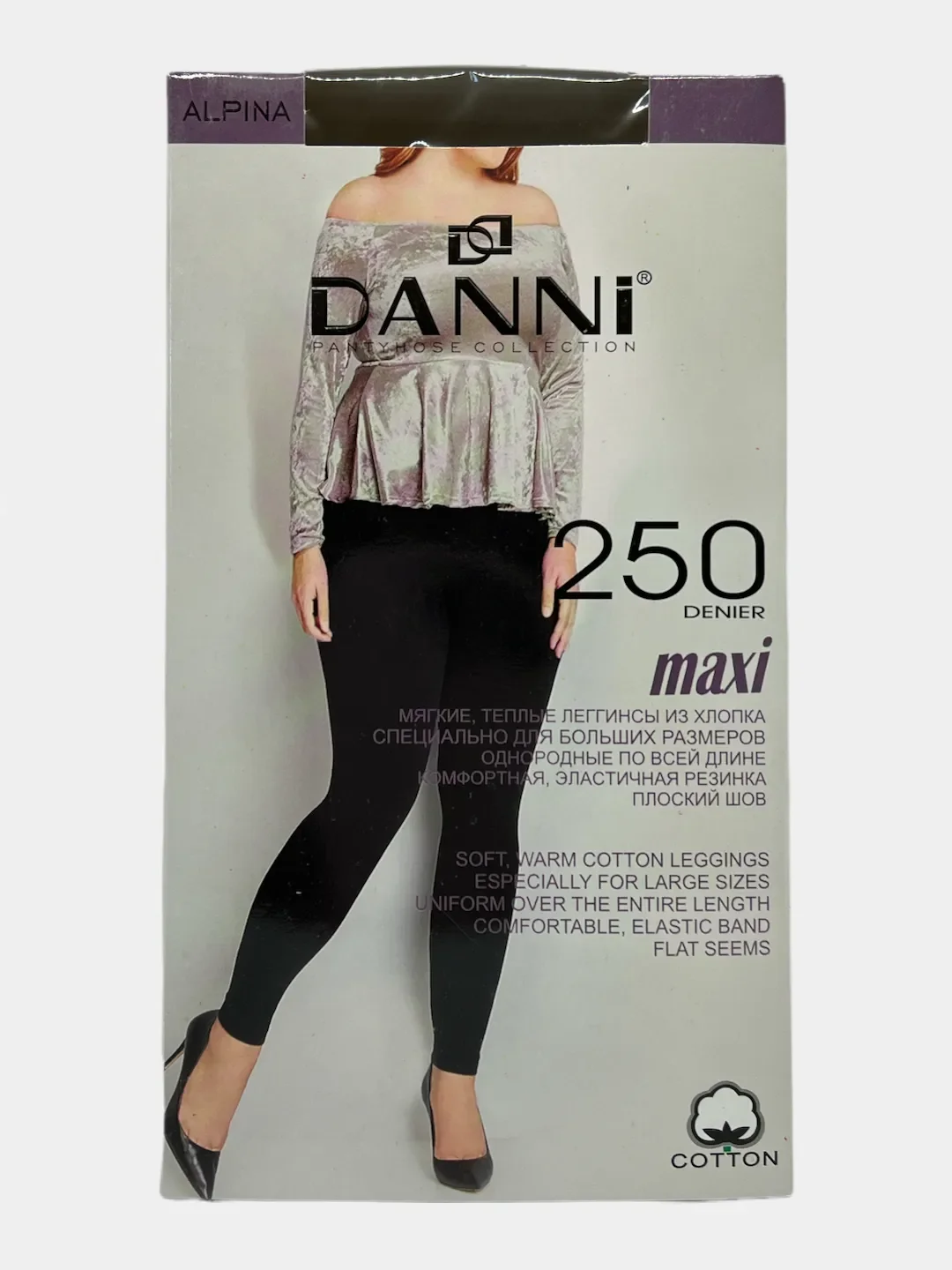 Легинсы женские DANNI ALPINA maxi 250 den