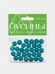 Голубой бусины круглые под натуральный камень, 6 цветов