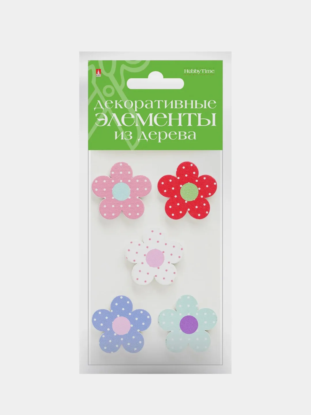 Оливковый декор из дерева, крашеный