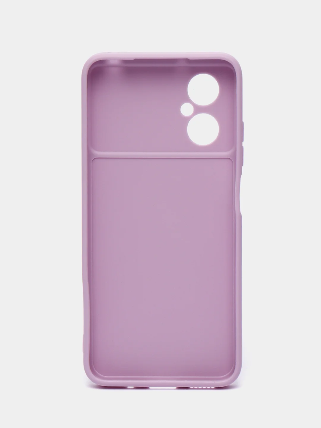 Сиреневый чехол для Xiaomi Poco M4 5G, силиконовый (Сяоми Поко М4)