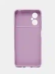 Сиреневый чехол для Xiaomi Poco M4 5G, силиконовый (Сяоми Поко М4)