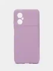 Сиреневый чехол для Xiaomi Poco M4 5G, силиконовый (Сяоми Поко М4)