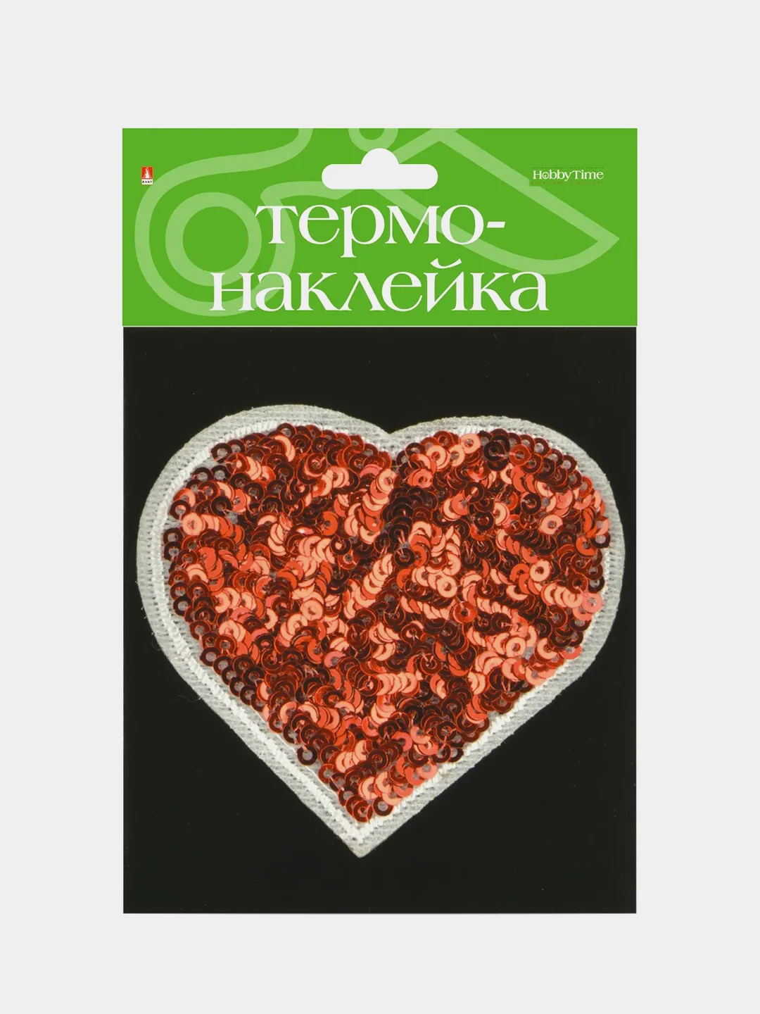 Коричневый термонаклейка