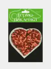 Коричневый термонаклейка