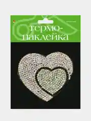 Розовый термонаклейка