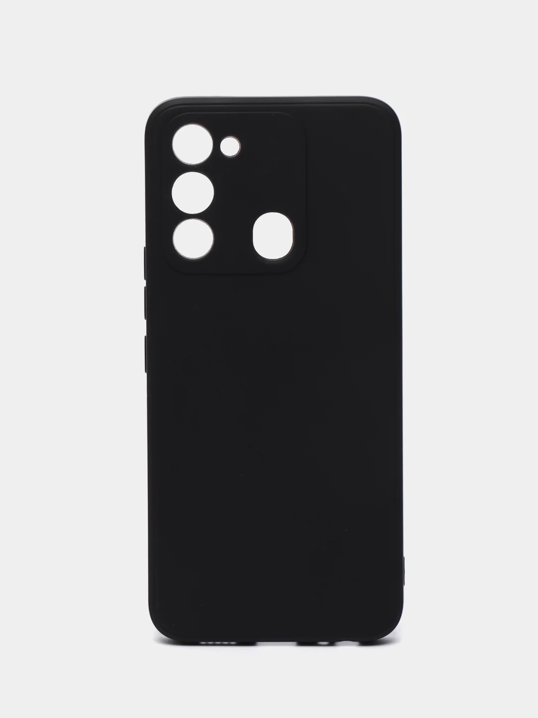 Черный чехол Tecno Spark Go 2022 Spark 8C Техно Спарк Го 2022 Спарк 8С силиконовый прозрачный