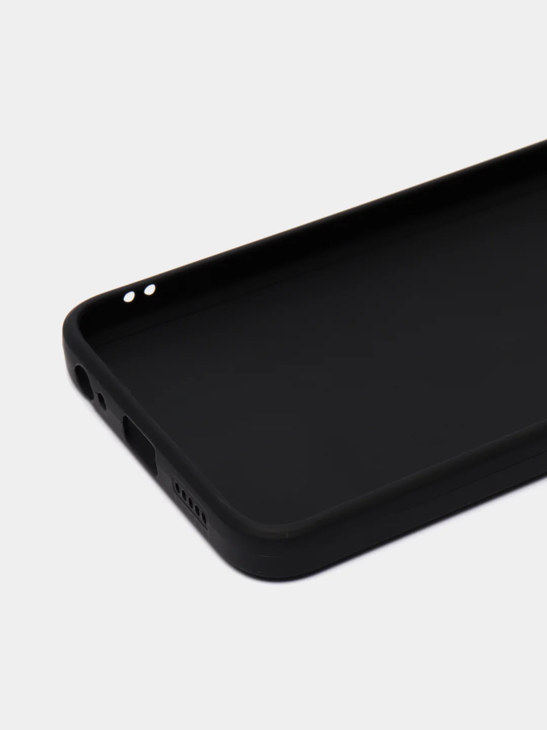 Черный чехол Tecno Spark Go 2022 Spark 8C Техно Спарк Го 2022 Спарк 8С силиконовый прозрачный