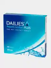 Контактные линзы DAILIES "AquaComfort Plus", 90 линз, R 8,7 (-0,5) - (-12,0)