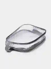 Серый косметичка прозрачная водонепроницаемая дорожная 1 шт, 21*17*7 см