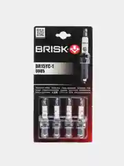 Свеча зажигания BRISK Super-R DR15YC-1 1,0, 4 штуки