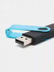 Лазурный usb-флешка 3 в 1