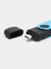 Лазурный usb-флешка 3 в 1