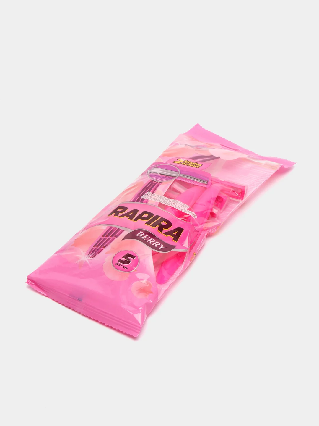 Бритвенные станки Rapira Berry, одноразовые, 5 штук