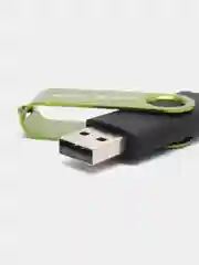 Зеленый usb-флешка 3 в 1