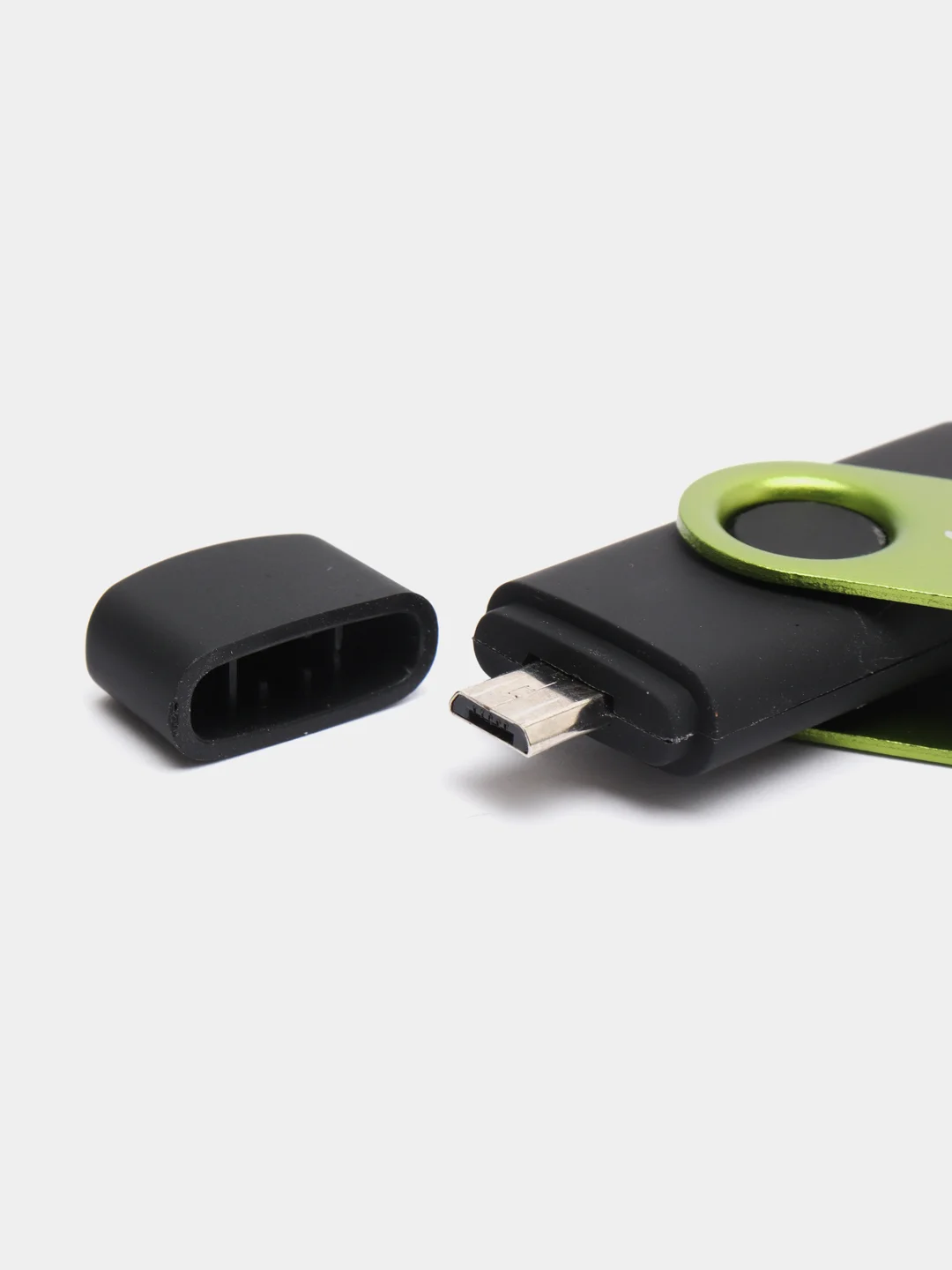 Зеленый usb-флешка 3 в 1