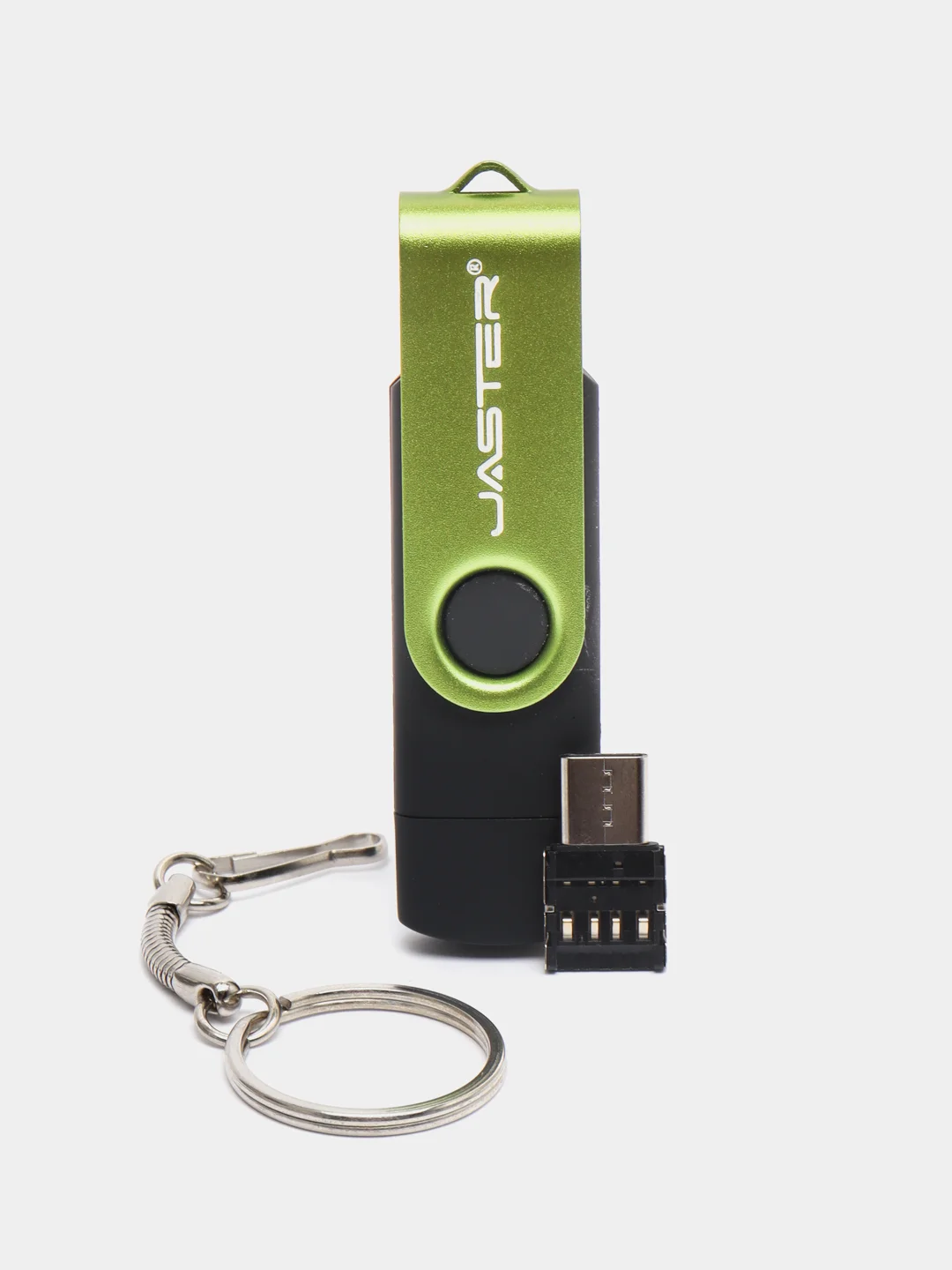 Зеленый usb-флешка 3 в 1