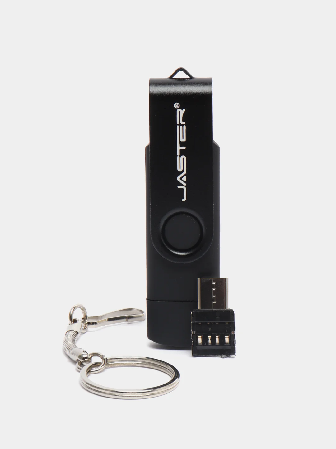 Черный usb-флешка 3 в 1